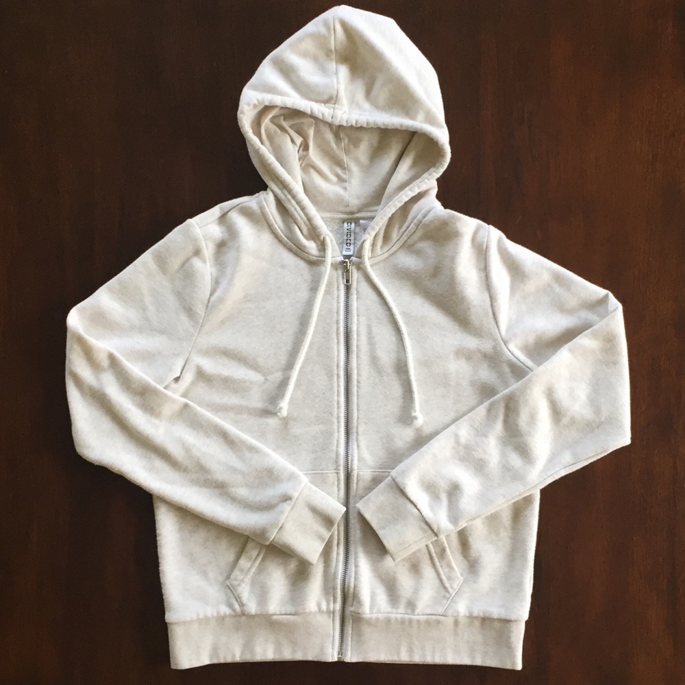 Comfy Oatmeal/Cream Basic Hoodie